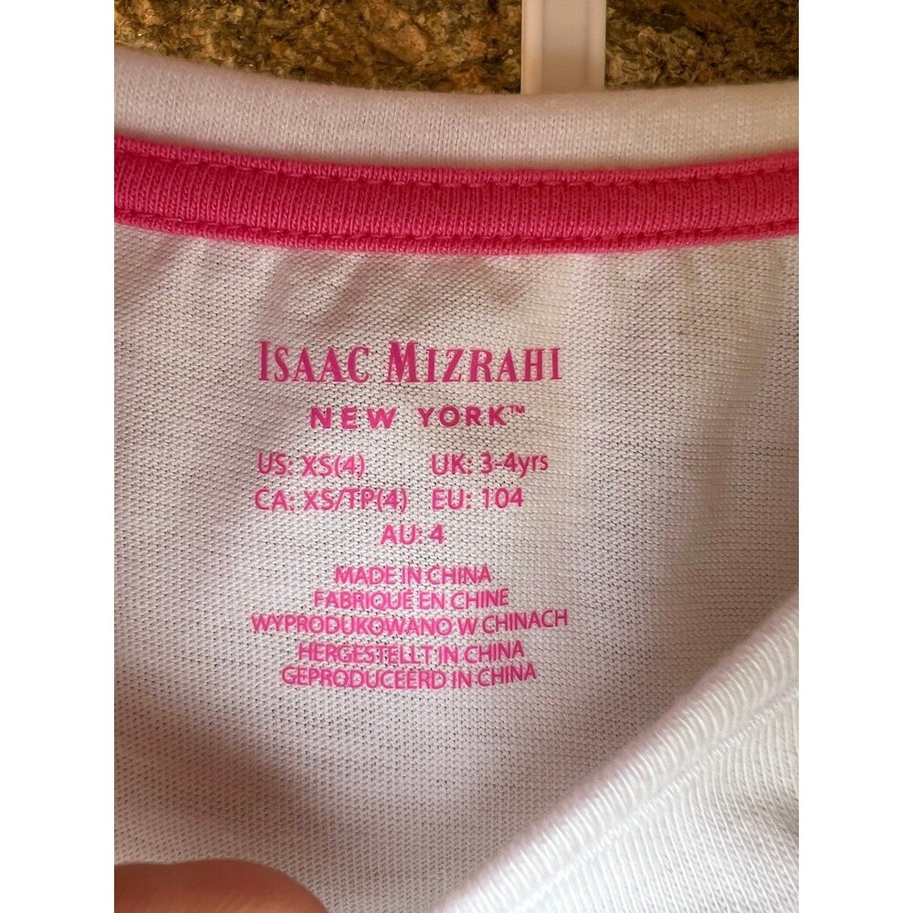 NWT Isaac Mizrahi Girls 3-Piece Summer Outfit Kids Size 4 - Picture 12 of 12
